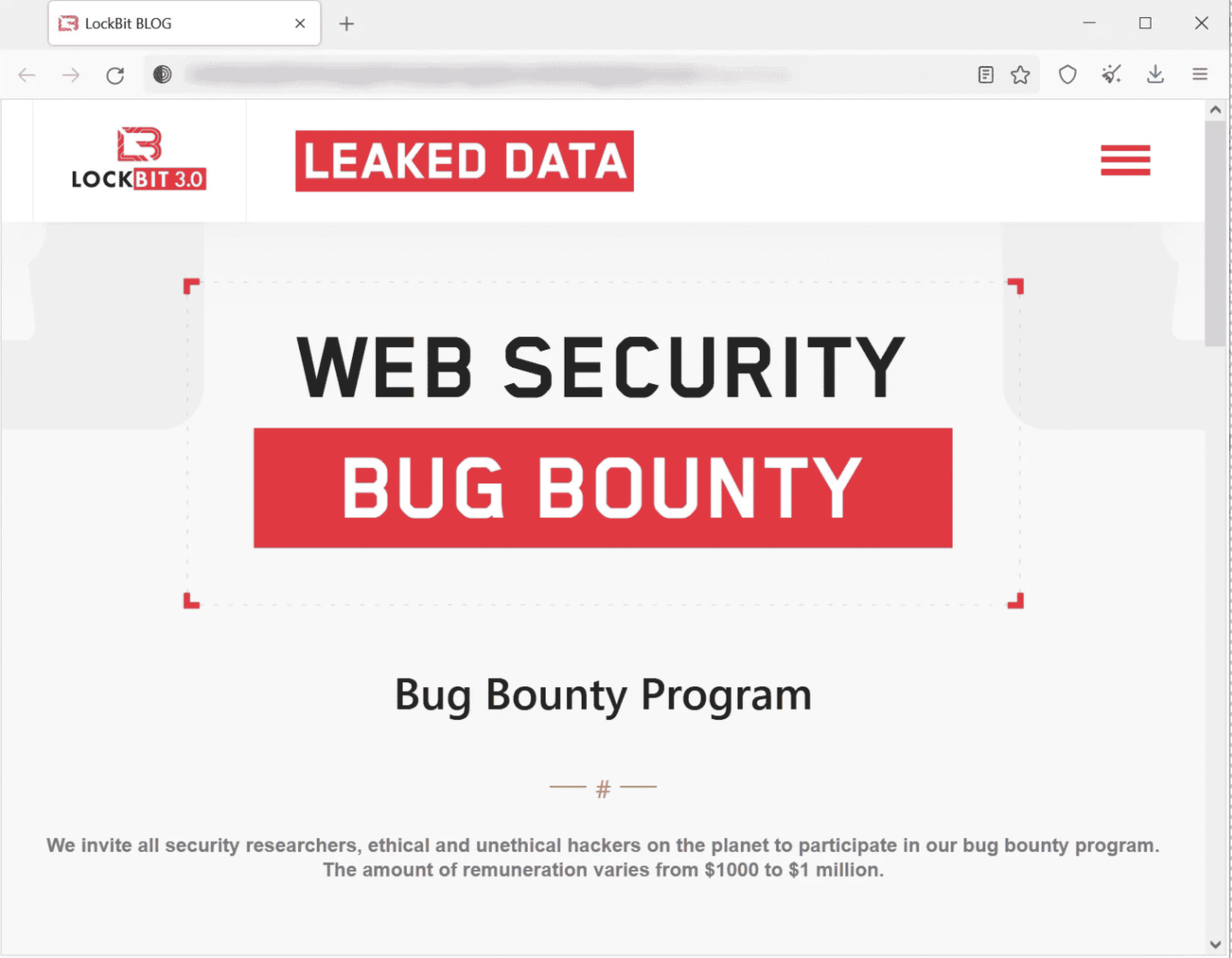 LockBit analysis in ANY.RUN