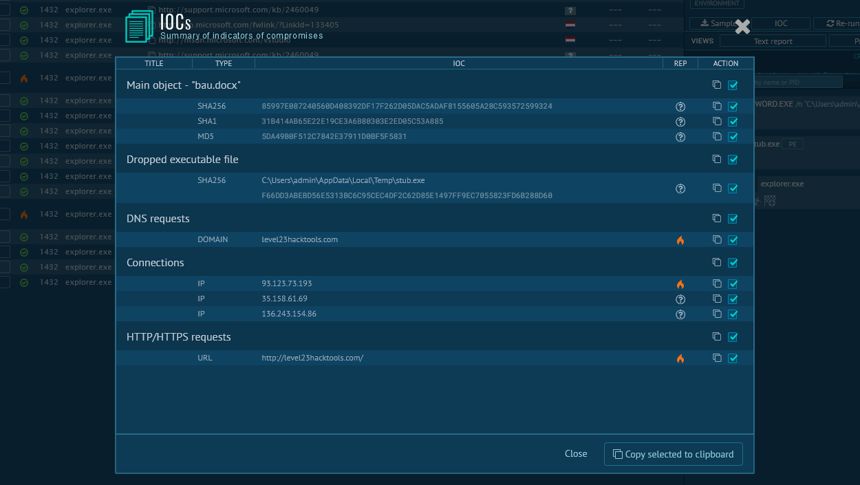Smoke Loader analysis in ANY.RUN